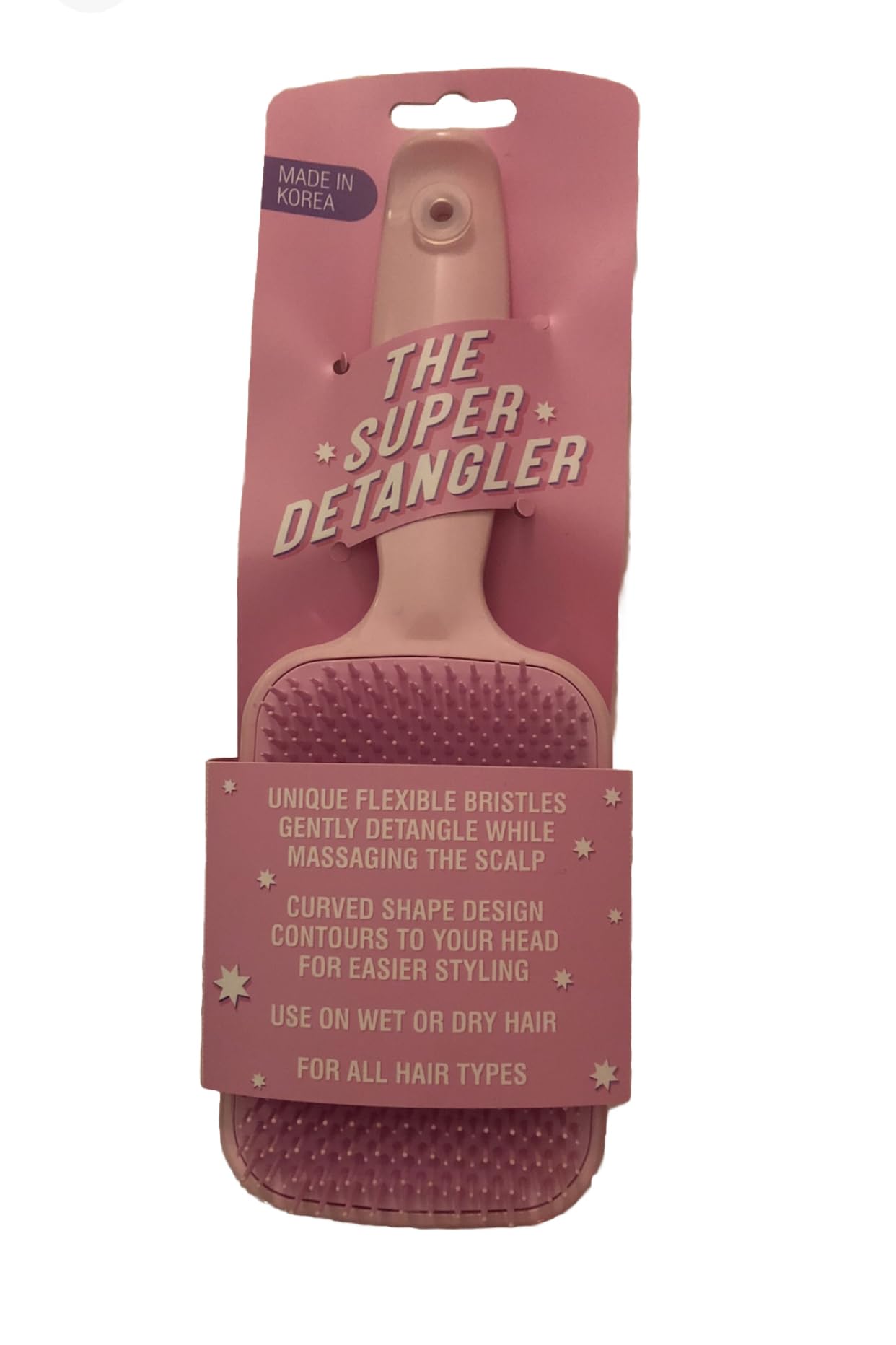 Amazon.com : The Super Detangler Hair Brush by Swissco (Retro